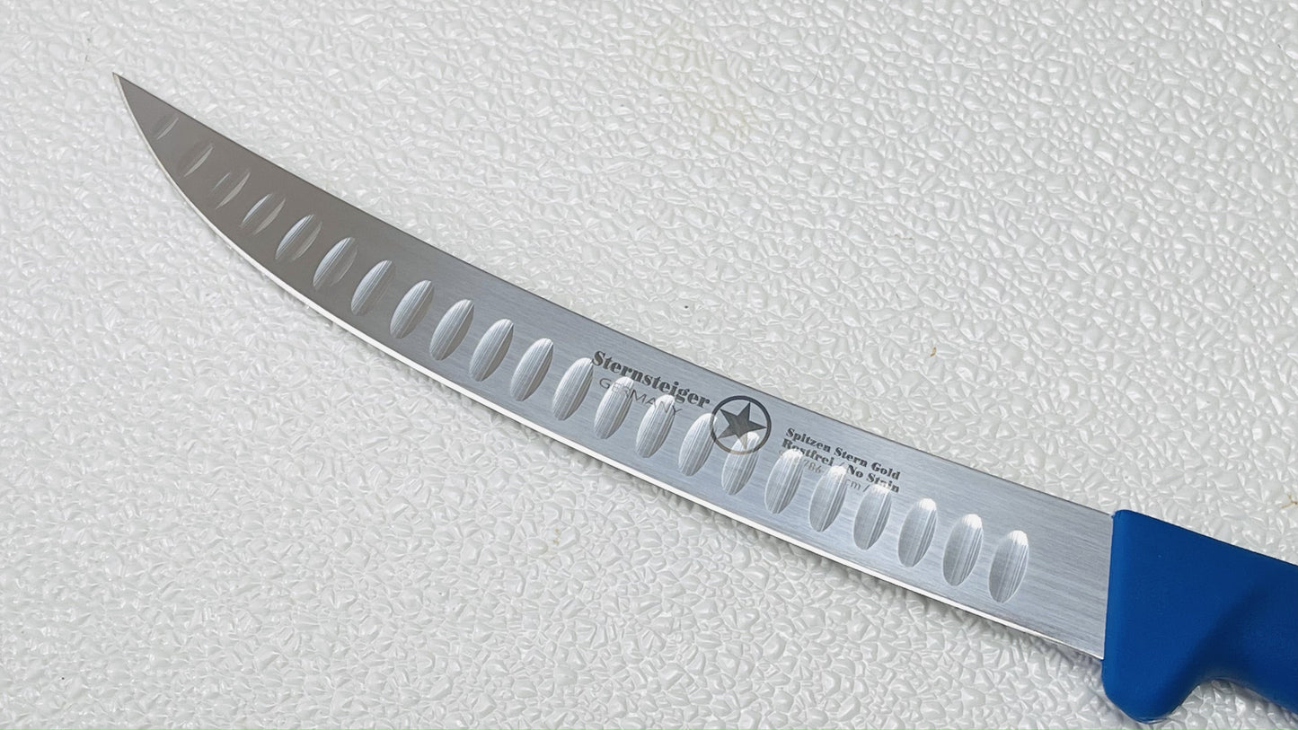 Sternsteiger boning knife with Granton edges in 25 cm-1