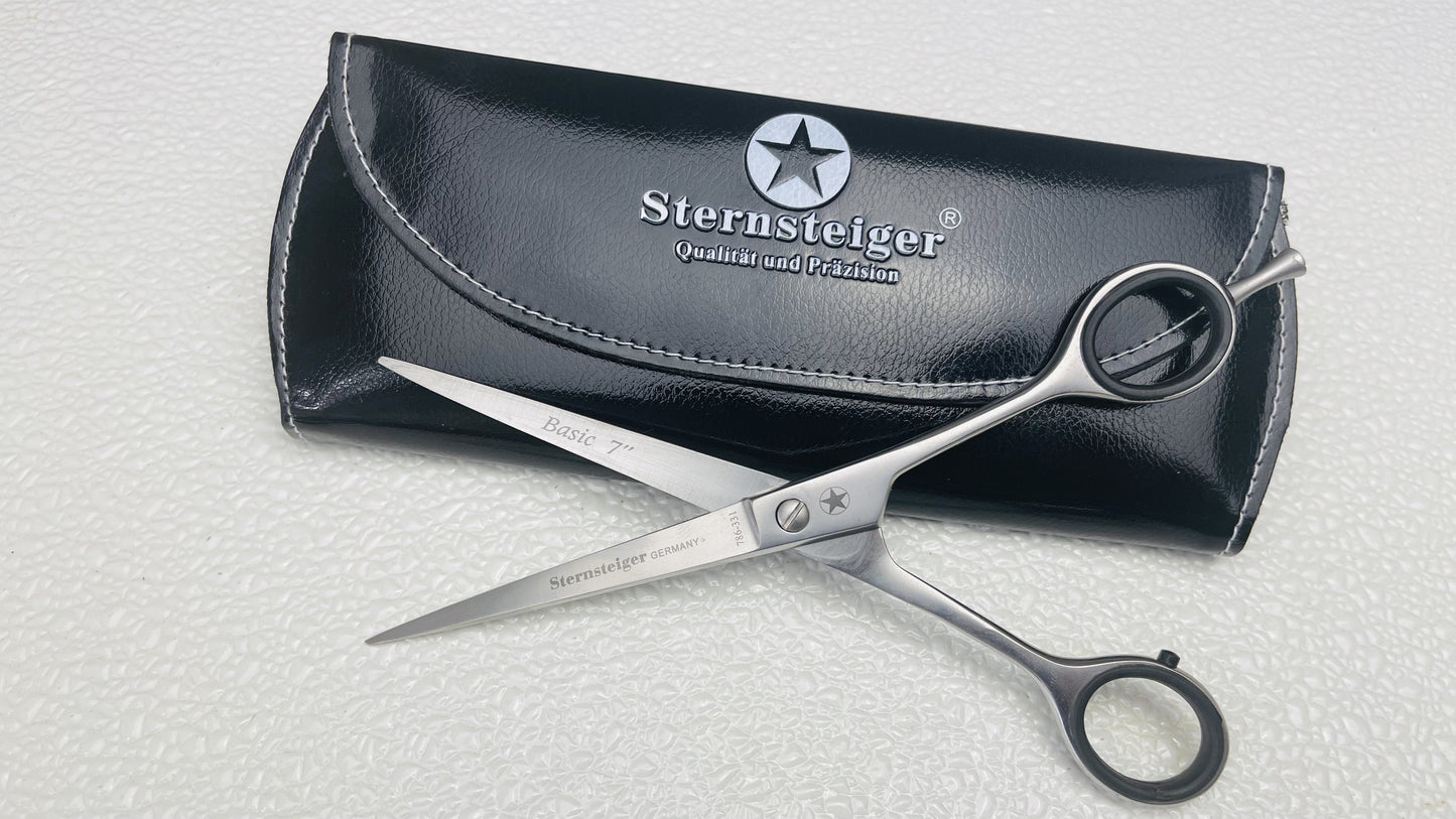 Sternsteiger offset hair shears in 7 inches-1