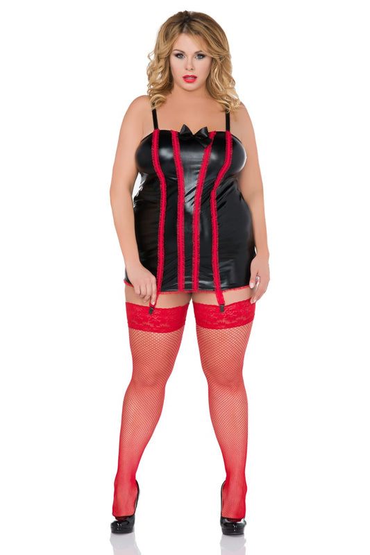 schwarz/rotes Chemise Z/5022 - 54/56-0