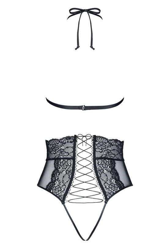 schwarzes Set Mireille - XXL-1