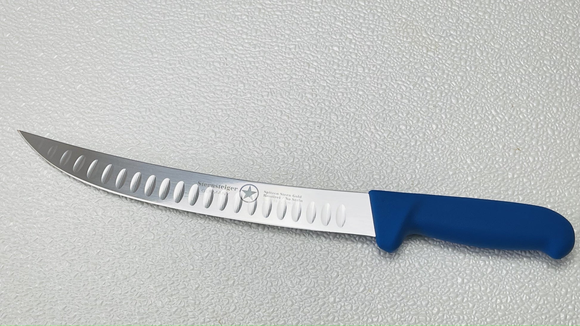 Sternsteiger boning knife with Granton edges in 25 cm-0
