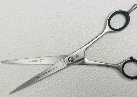Sternsteiger offset hair shears in 7 inches-0