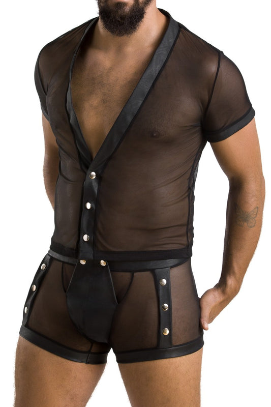 schwarzes Set 052 - 2XL/3XL-0